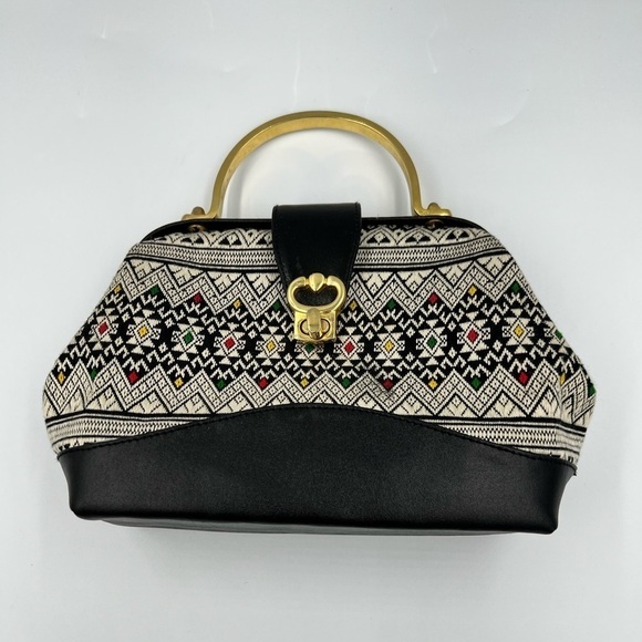 VINTAGE Boho Aztec Handbag - Picture 8 of 14
